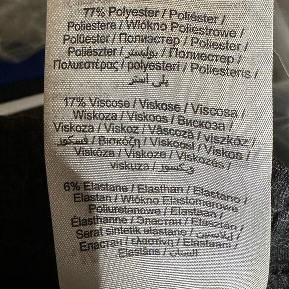 Jack & Jones Vega Jogger Dark Grey Mela Stripe size 33 length says 32 but 26.5 - Picture 9 of 9